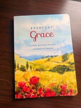 Everyday Grace Guided Writing Prompts Notebook - Floral Cover